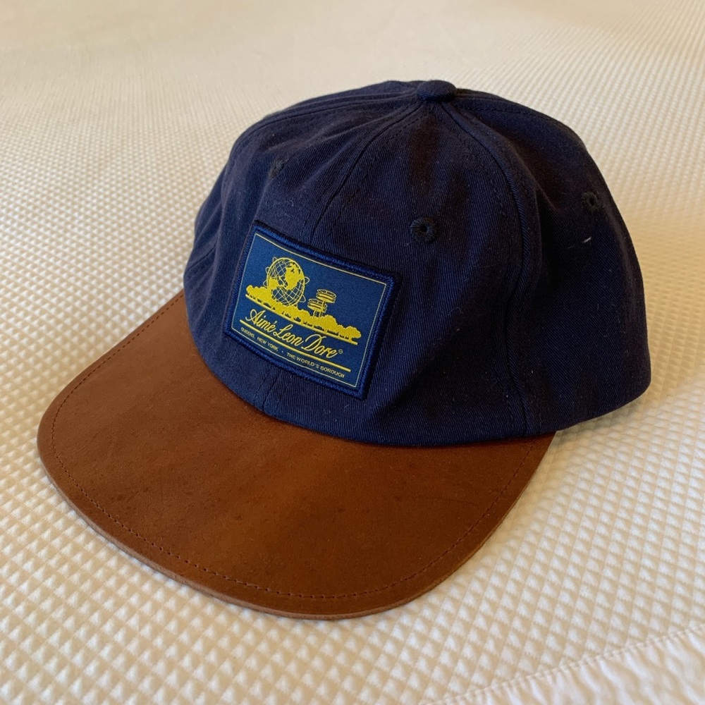 Aime Leon Dore Leather Brim Logo Hat
